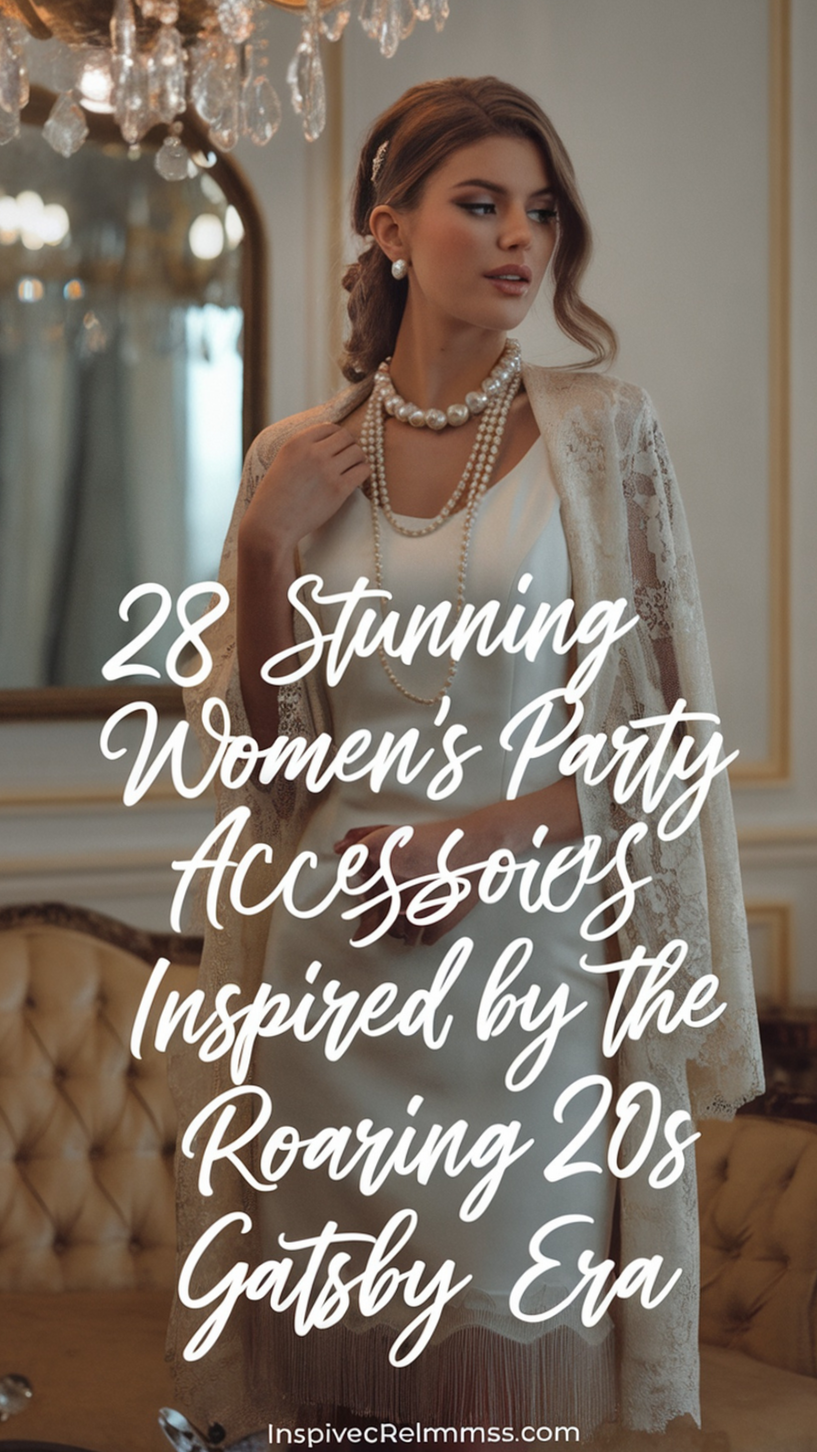 🕶️ 🕶️ 28 Glitzy Gatsby-Inspired Party Accents for Bold Glam | gather and glow 589