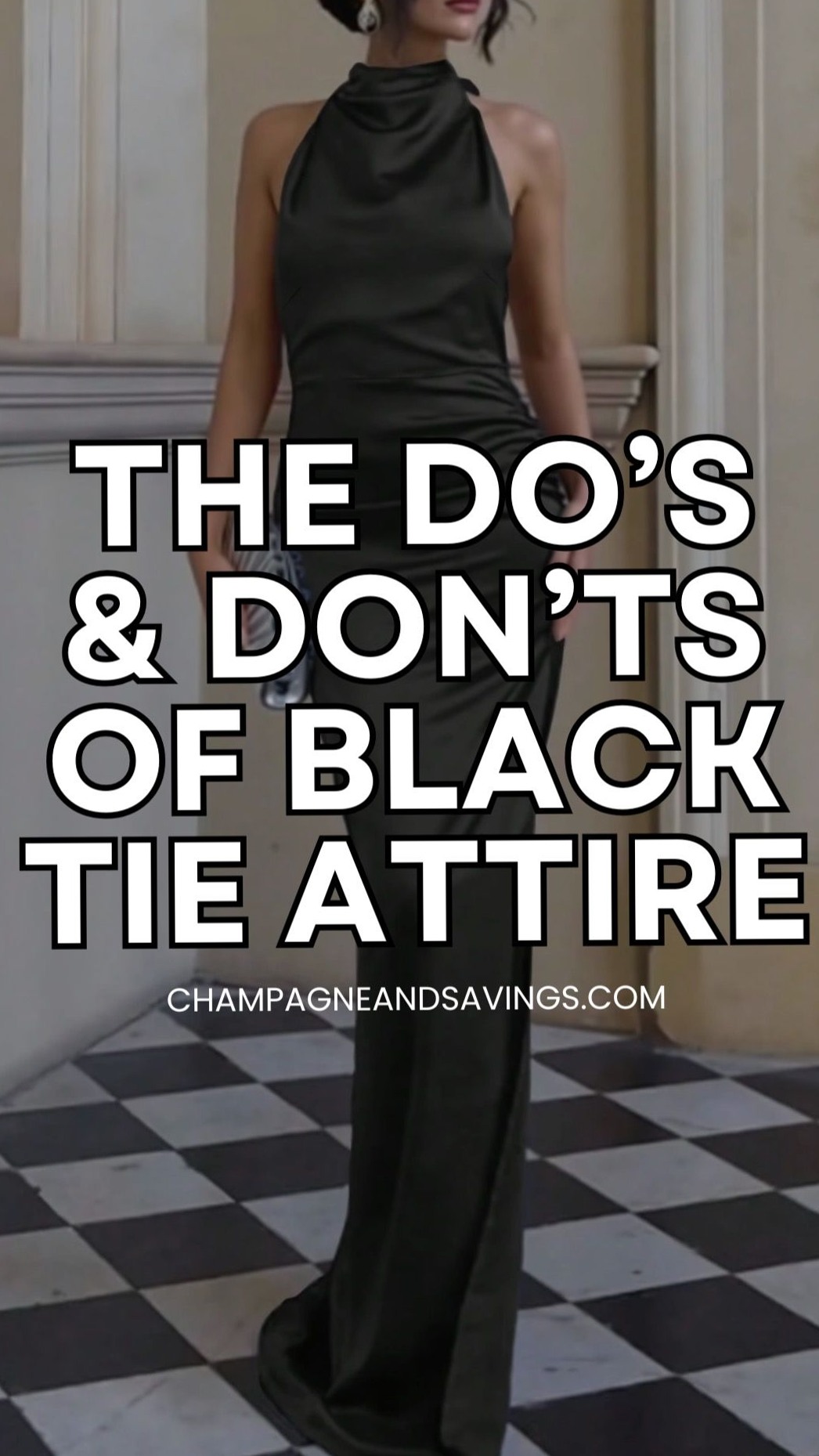 Black Tie Elegance: Neon-Inspired Wedding Guest Style Guide — 📜 🎰