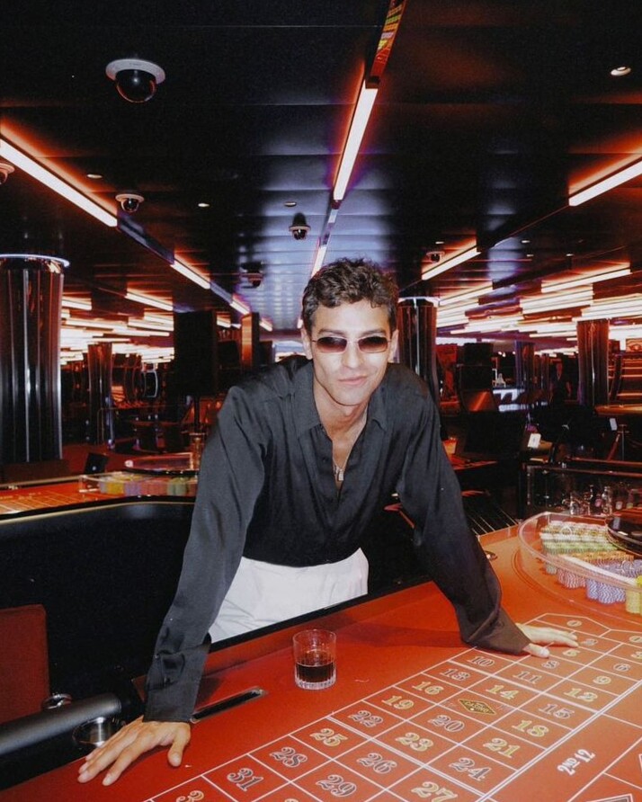 🖤 ✨ Luxury Neon Men’s Style with Vintage Party Vibe | design inspiration daily