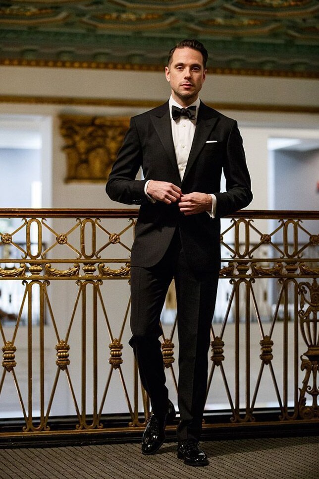 ⚡ 💙 Men’s Glamour Essentials | 17 Vintage-Inspired Black Tie Looks 348