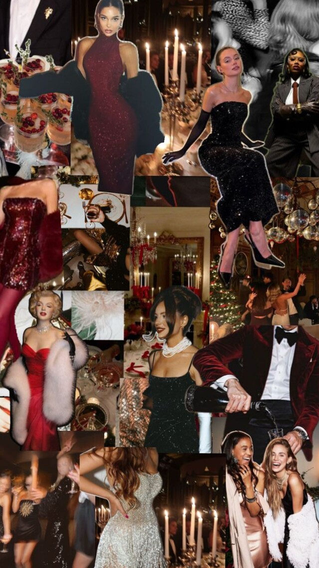 🌿 🍂 Neon Elegance: Vintage Glam Party Aesthetics 320