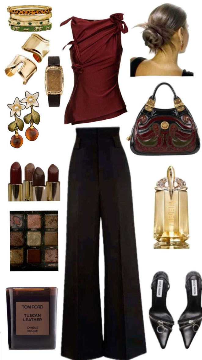 Neon Glam Date Night Look — 🖌️ 🎨