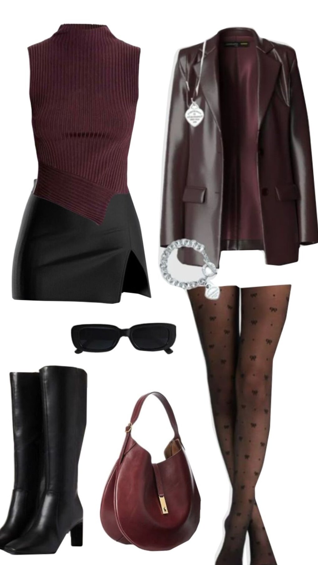 🛳️ Neon-Infused Winter Elegance for Chic Night Outlooks — aesthetic edit 879