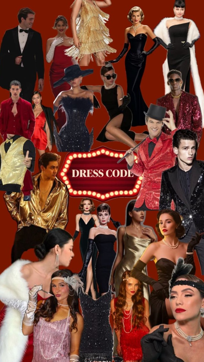 Neon Noir: Vintage Glam Party Awaits — 🦋 🦋 676