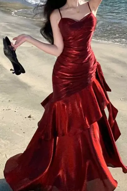 🌷 🌺 Neon Satin Ruffles in a Vintage Glow — aesthetic edit 421