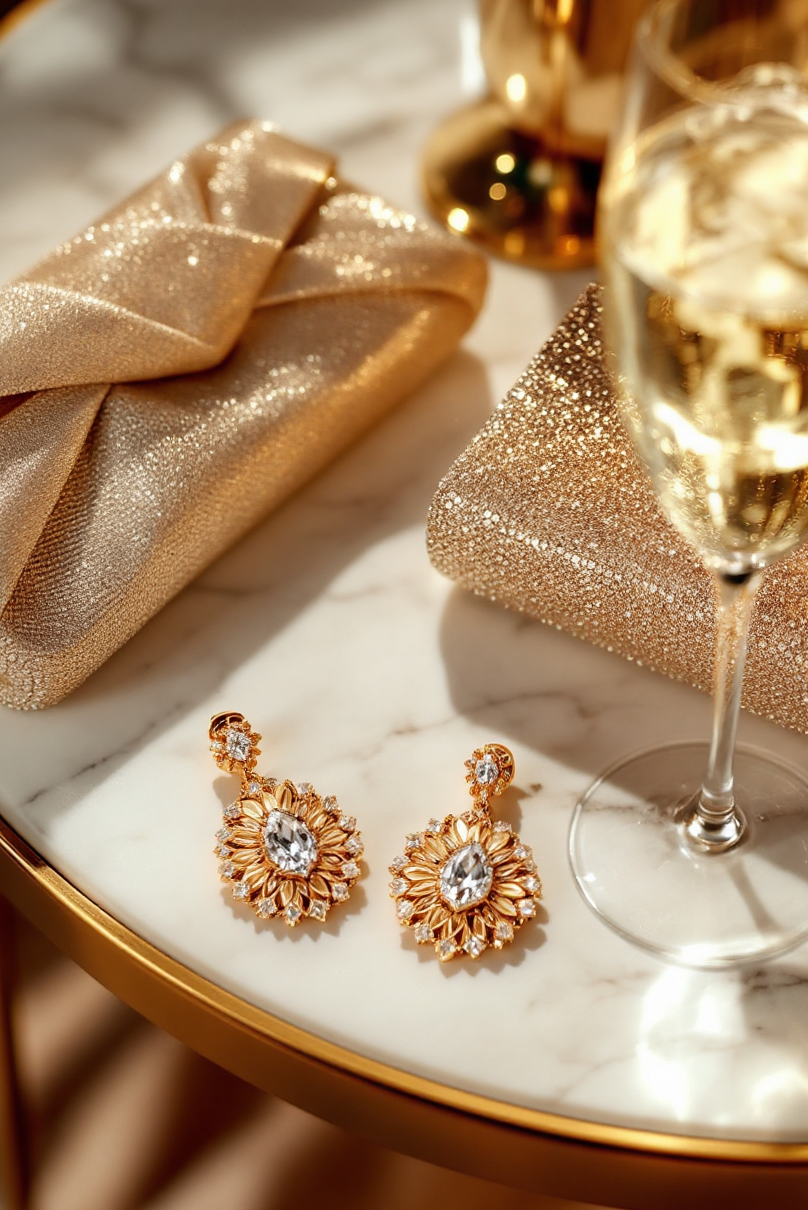 🌃 🔮 retro glamour inspiration ✦ Neon Glamour Night: Vintage Luxury & Party Aesthetics