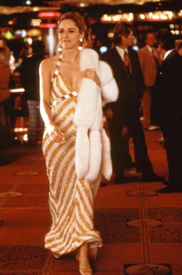 🌵 🌷 ⟡ Sharon Stone Glows in Neon Noir Elegance 836