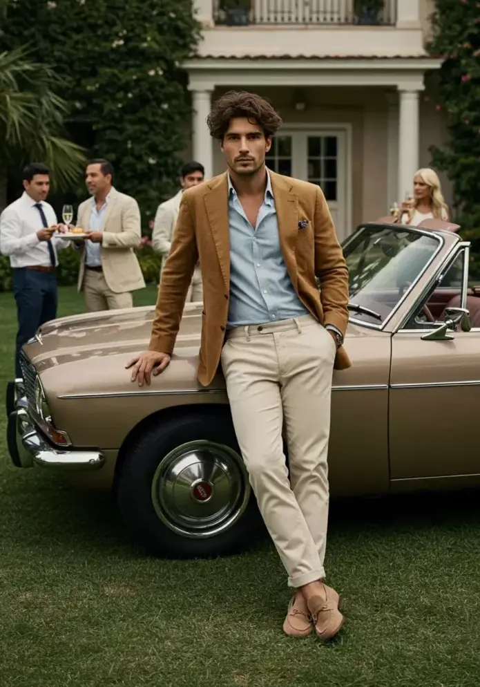 Timeless Elegance Meets Neon Sophistication: 14 Refined Men’s Party Styles • 💙 189