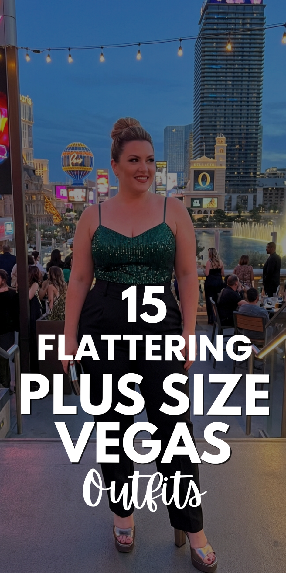15 Glamorous Plus Size Outfits for a Vegas Night | 🎯 retro glamour inspiration 892