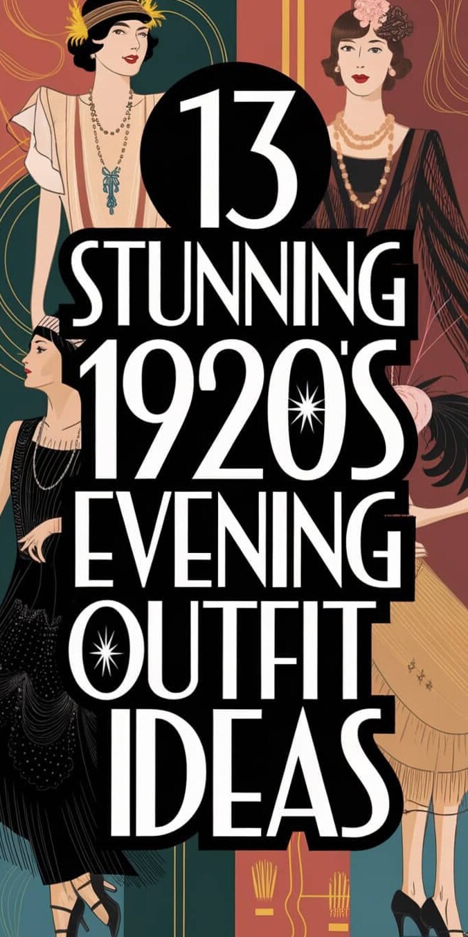 ⚡ 1920s Glamour Nights: 13 Radiant Looks to Captivate the Roaring Era — aestheti 816