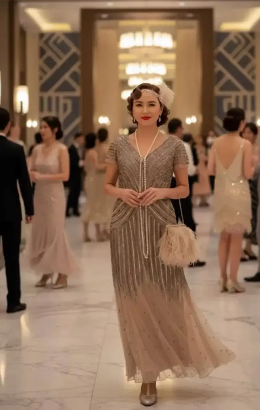 💜 20+ Glittering Jazz Age Looks for a Midnight Soiree — aesthetic edit 322