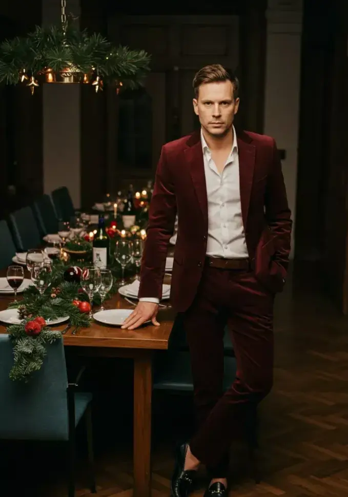 20 Timeless Holiday Styles for Men in Gilded Elegance — visual vocabulary 🎭 🎲 🎰 609