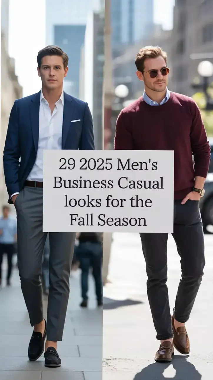 💫 💎 💫 ✦ 2025 Fall Men’s Sophisticated Style | Bold Neons & Vintage Office Elegan 728
