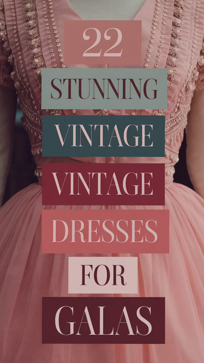 👢 🧣 ⟡ 22 Timeless Vintage-Inspired Gowns for Glam Affairs (Admire #18!) 702