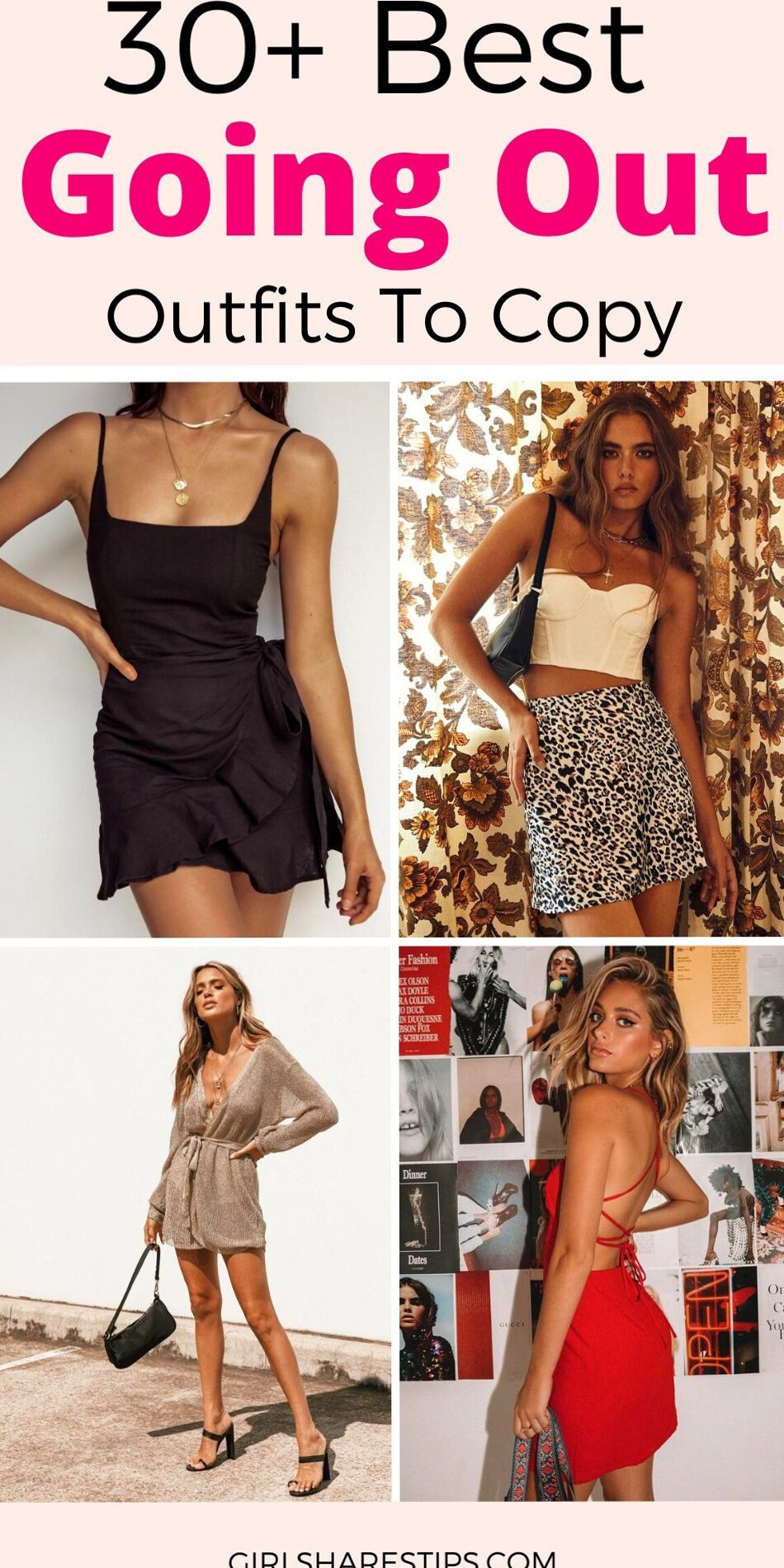 🗺️ 30+ Chic Night Out Fits To Shop & Style with Flair | Neon Elegance & Vintage  427