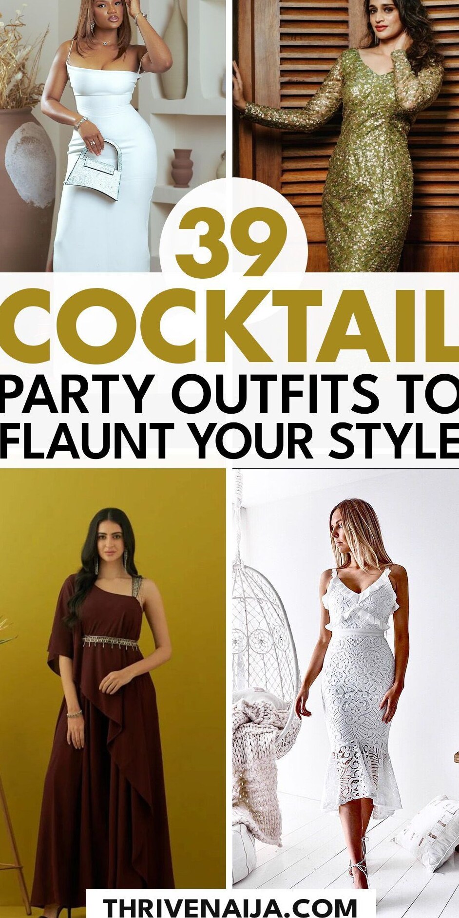 39 Gilded Evening Looks for Celestial Glamour | ThriveNaija • 📍 🔶 493