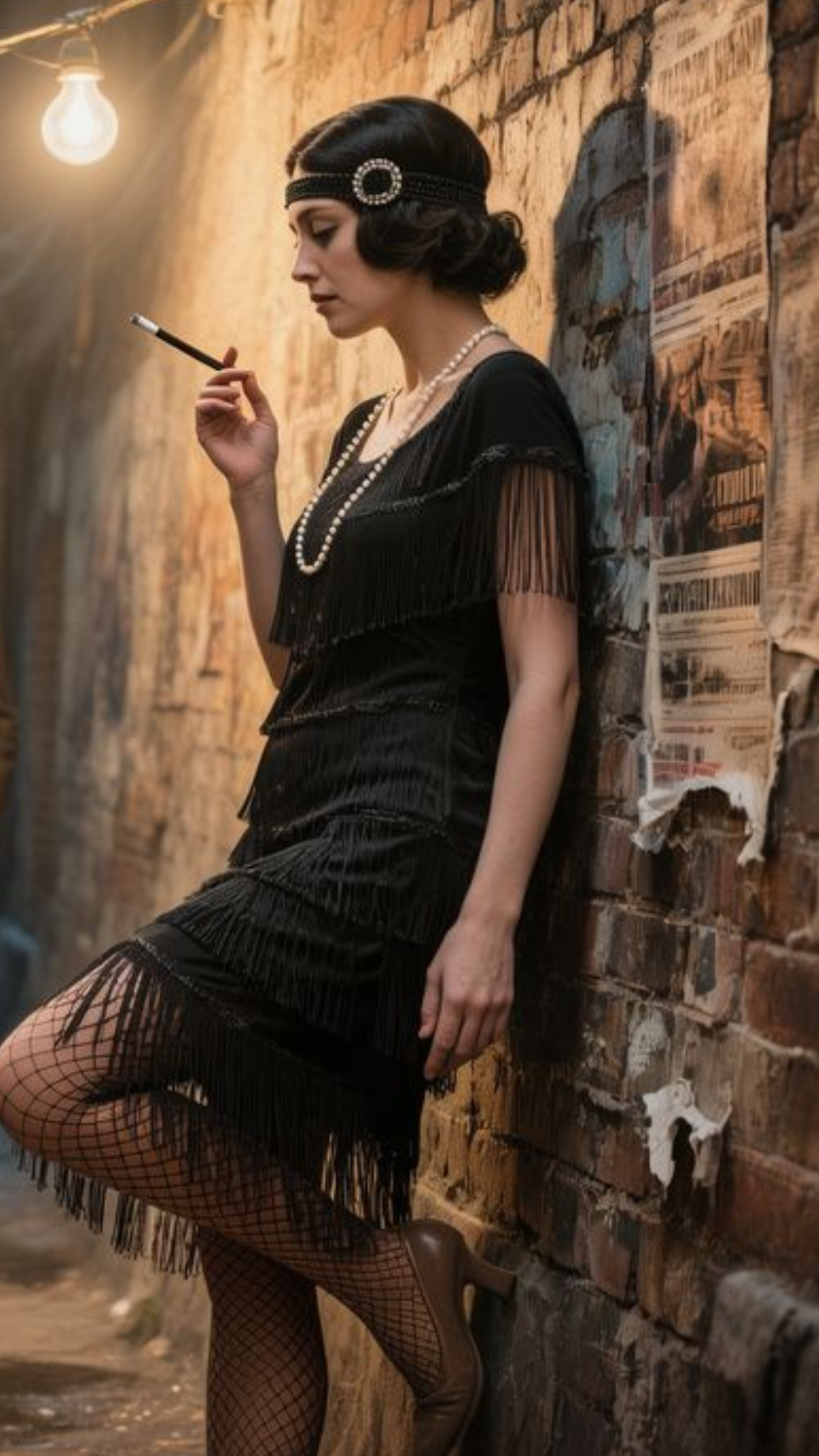 aesthetic archive: Calle Neon Glow: Vintage Luxury & Party Game Art 👗 💄 407