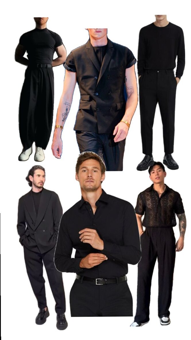 aesthetic archive ✧ Neon-Eclipsed Vintage Vibes: Midnight Luxe Style 🗝️ 🕰️ 245