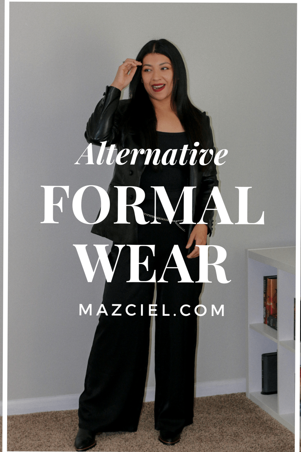 aesthetic mood booster • Neon Elegance: Mazciel’s Secret to Vintage Formal Maste 356