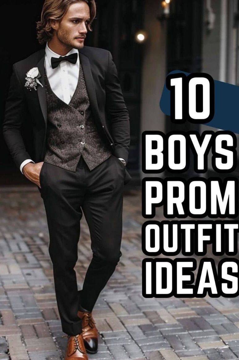 🎞️ 📻 aesthetic mood booster ✦ Neon Elegance: 10 Vintage-Inspired Boys’ Prom Look 116