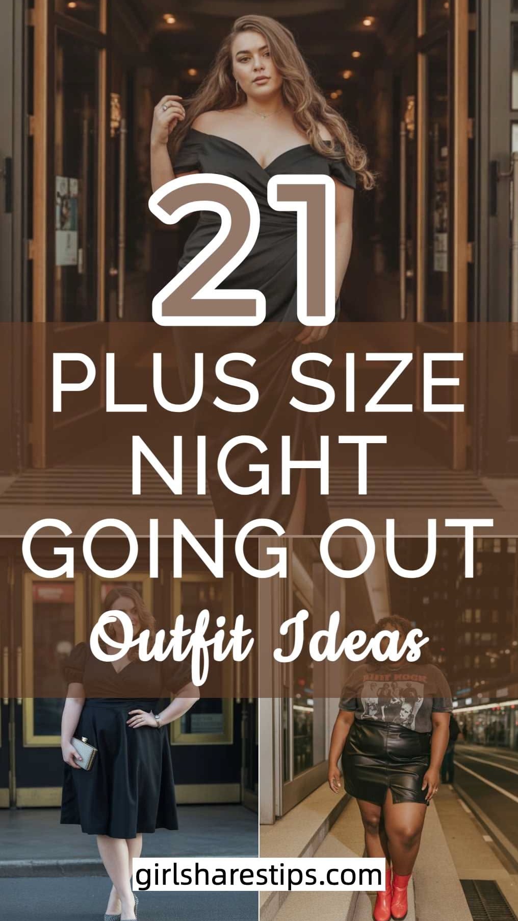 🔵 after hours aesthetic ✦ Bold Vintage Glam for Curvy Night Outfits 255