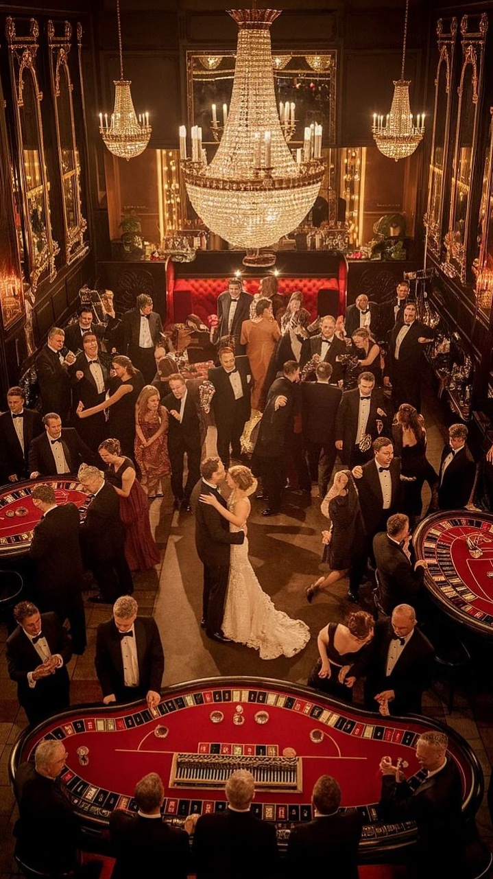 after hours aesthetic: 💄 👠 Gangster Glamour & Retro Neon Wedding Vibes 906