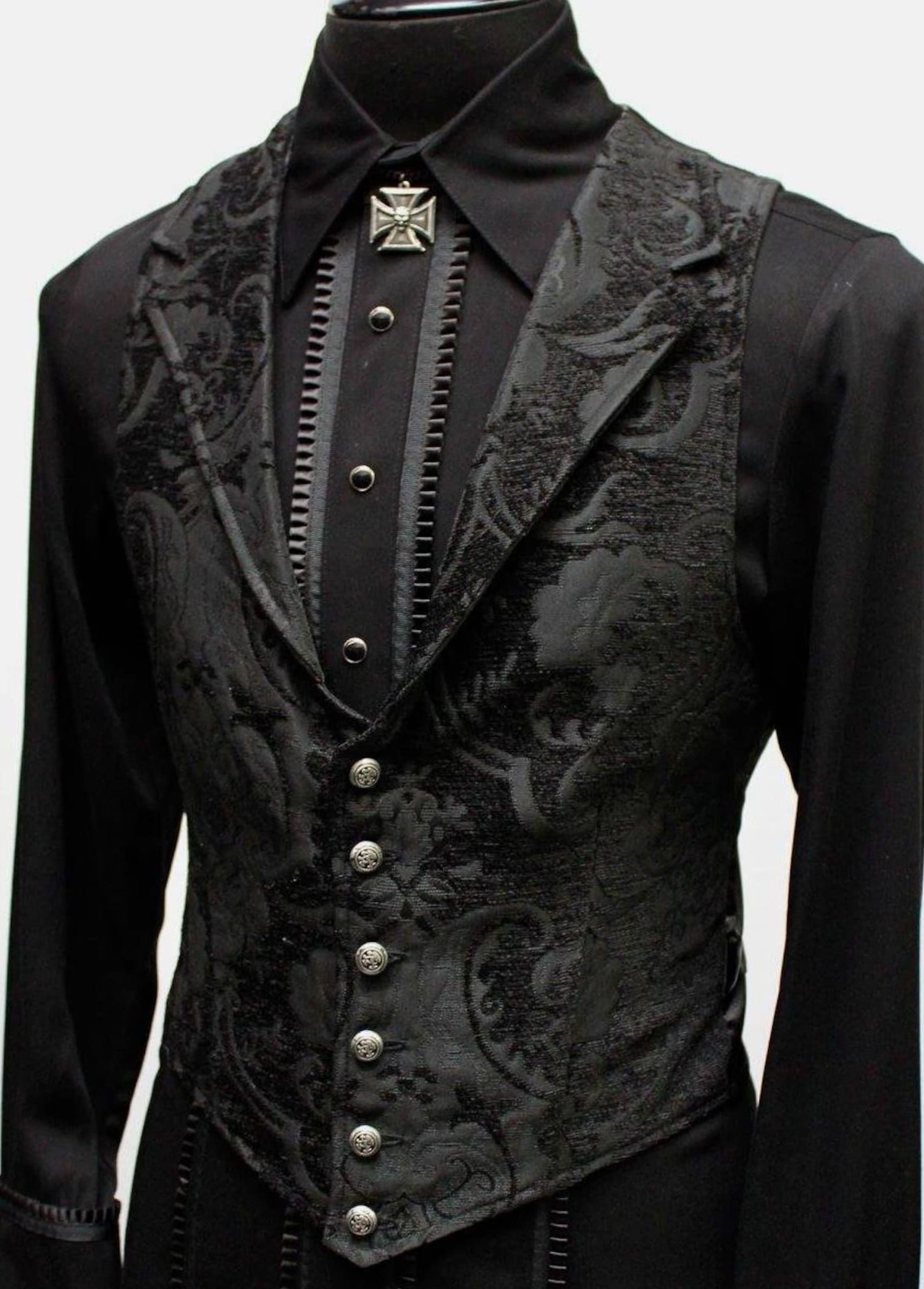 ✨ Aristocrat Vest — Midnight Neon Elegance & Vintage Game Art | design inspirati 147