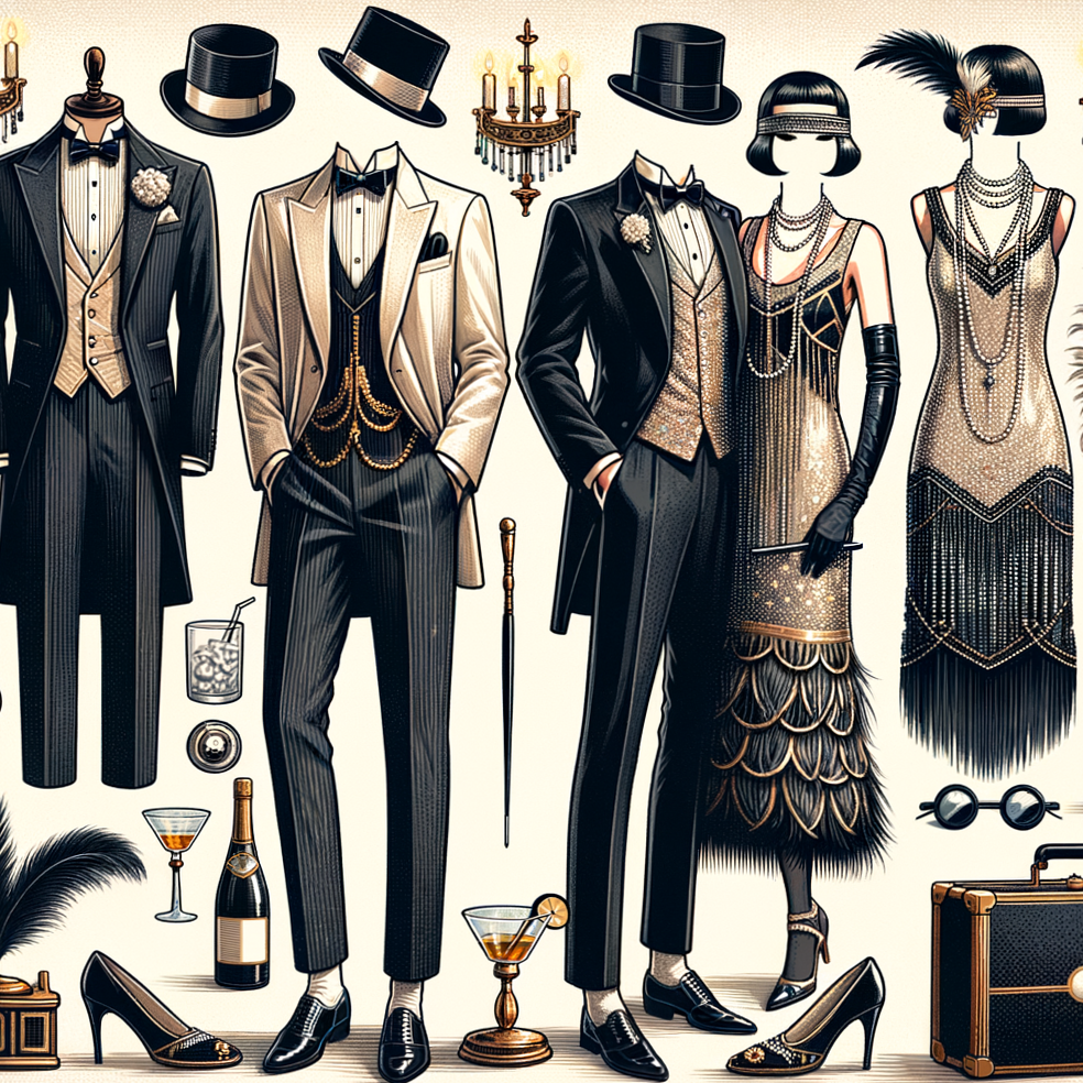 ⊹ Art Deco Dreams: Glamour Outfits for a Gatsby-Inspired Neon Night ⊹ 🌻 🌸 🌻 353