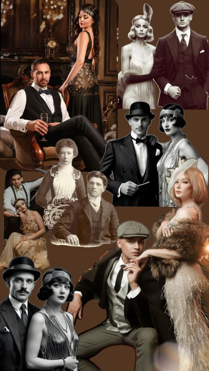 ⊹ Art Deco Neon Elegance in Monochrome Glam ⊹ 🔶 🪄 190