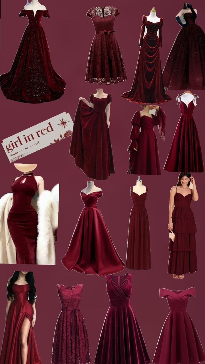 art of living well ✧ Neon-Esque Red Gowns in Vintage Glamour 🌉 ✈️ 🏖️ 390