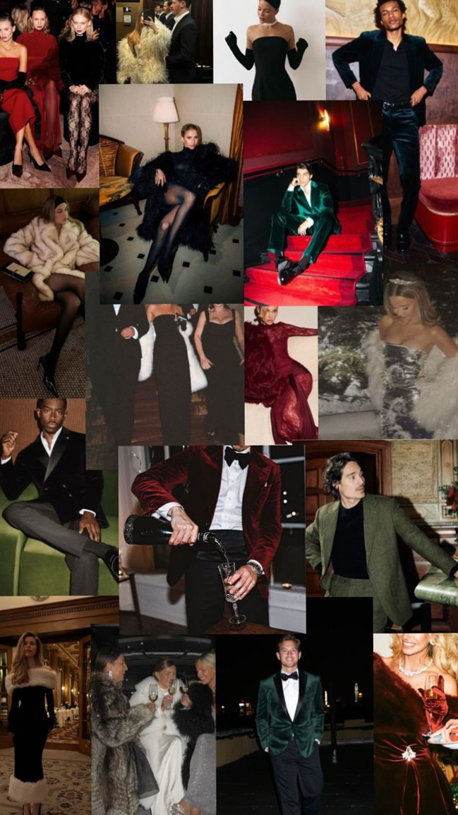 art of living well • Neon Elegance: Vintage Park Ave Holiday Glam 🎨 136