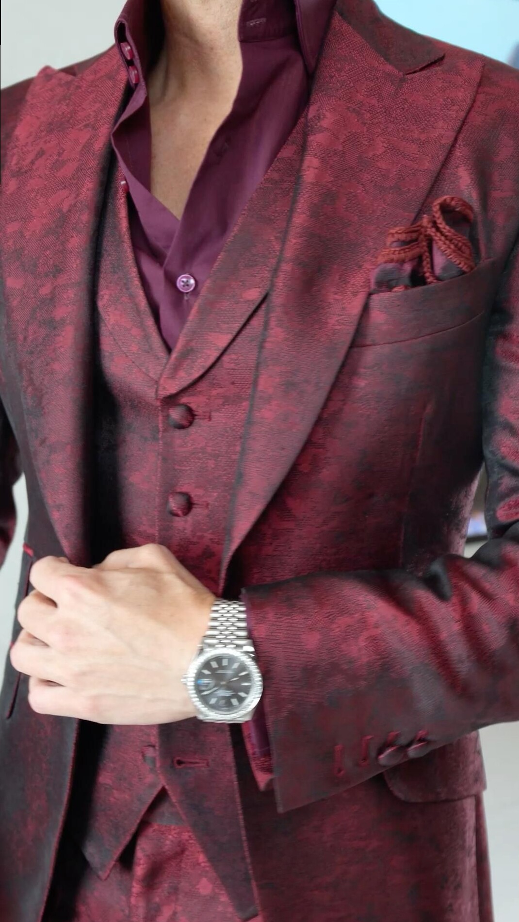 beauty in details • Neon Ruby Glow: Vintage Luxury Party Aesthetic 🌃 ⚡ 339