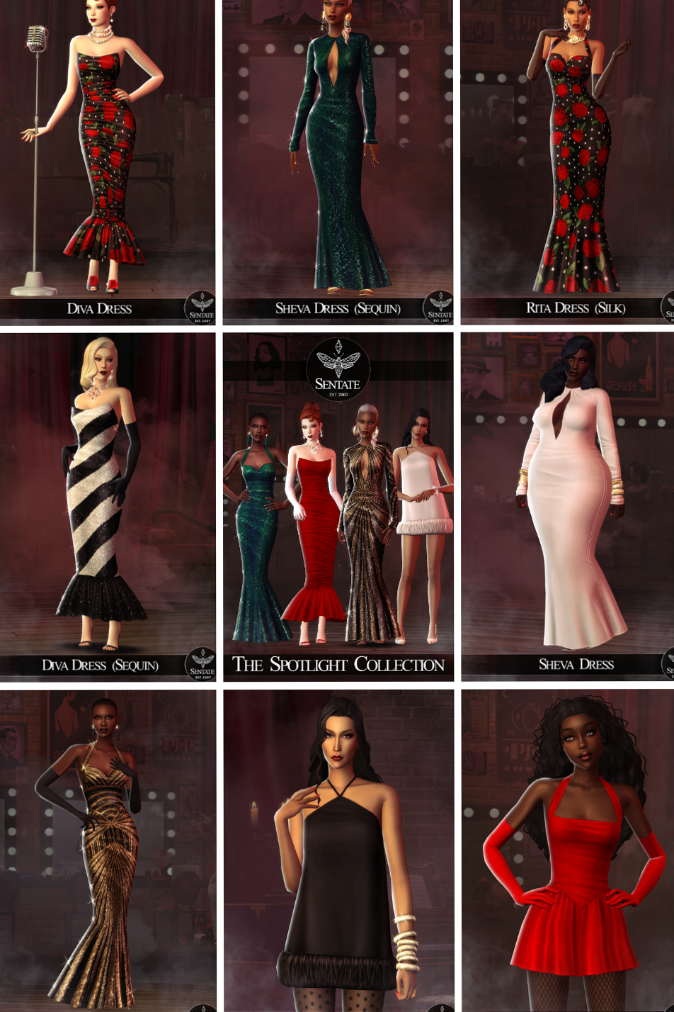 ✦ beauty in details ✦ Neon Glamour Awaits: Maxis Match Sims 4 CC Style 💃 🍸 359
