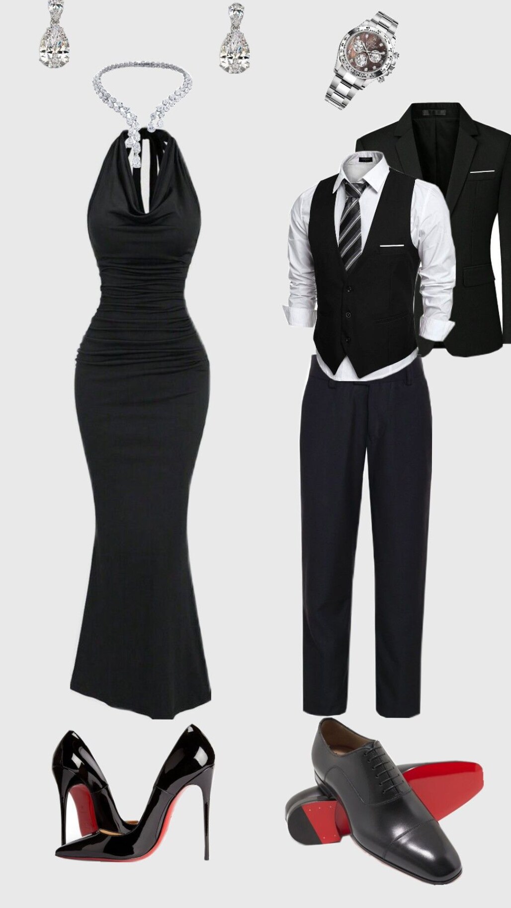 beauty in details ✧ Neon Elegance Meets Vintage Glamour 🎪 🎞️ 453