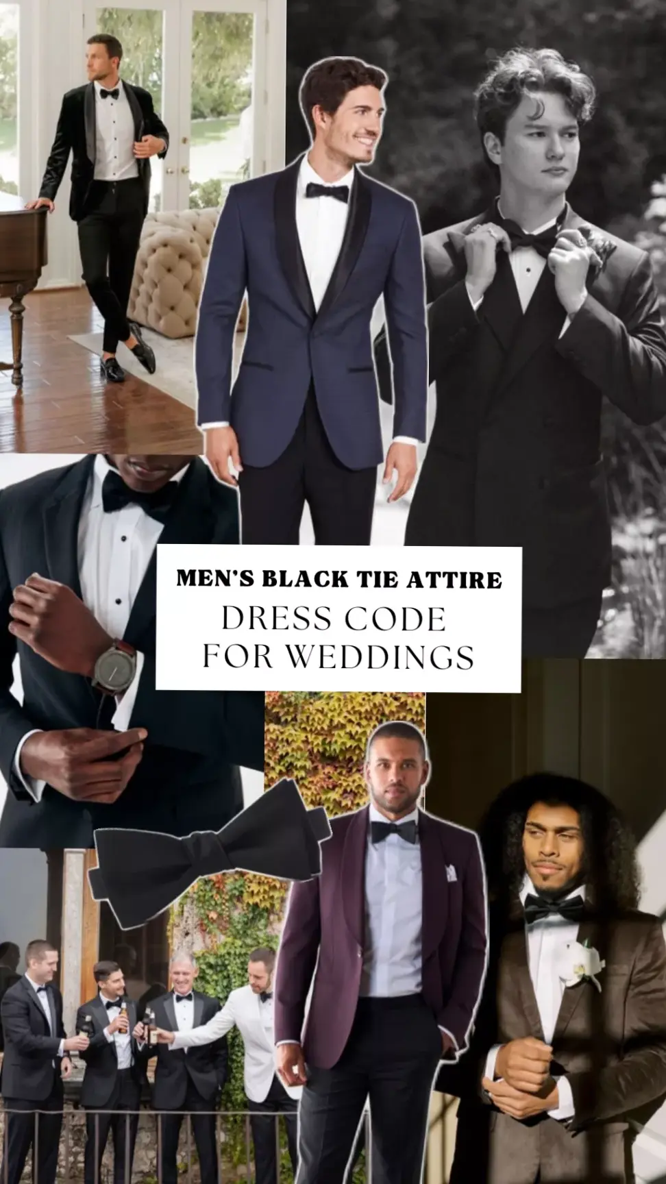 Black Tie Elegance Decoded: Timeless Looks for Refinement & Style 🌃 ⚡ 367