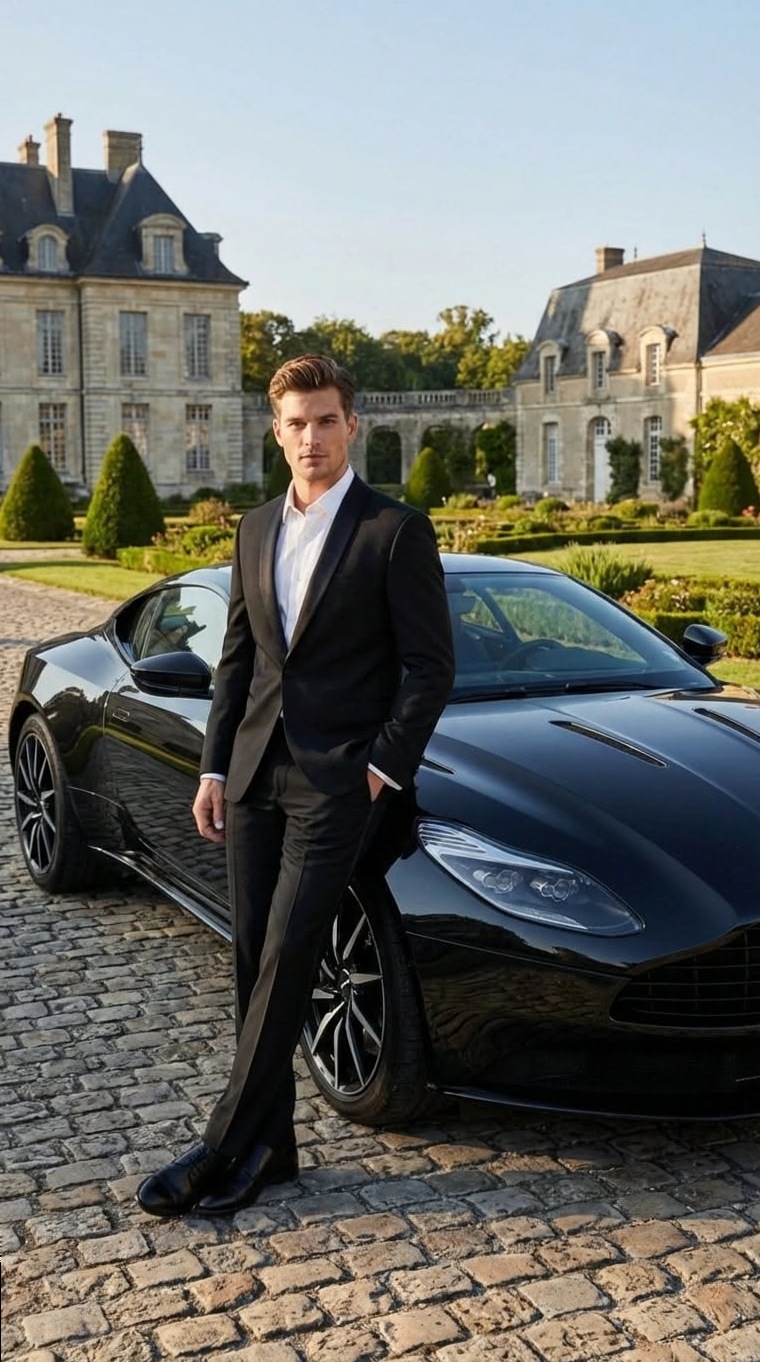 Black Tuxedo Elegance – Timeless Style for Formal Moments and Celebrations 🌌 660