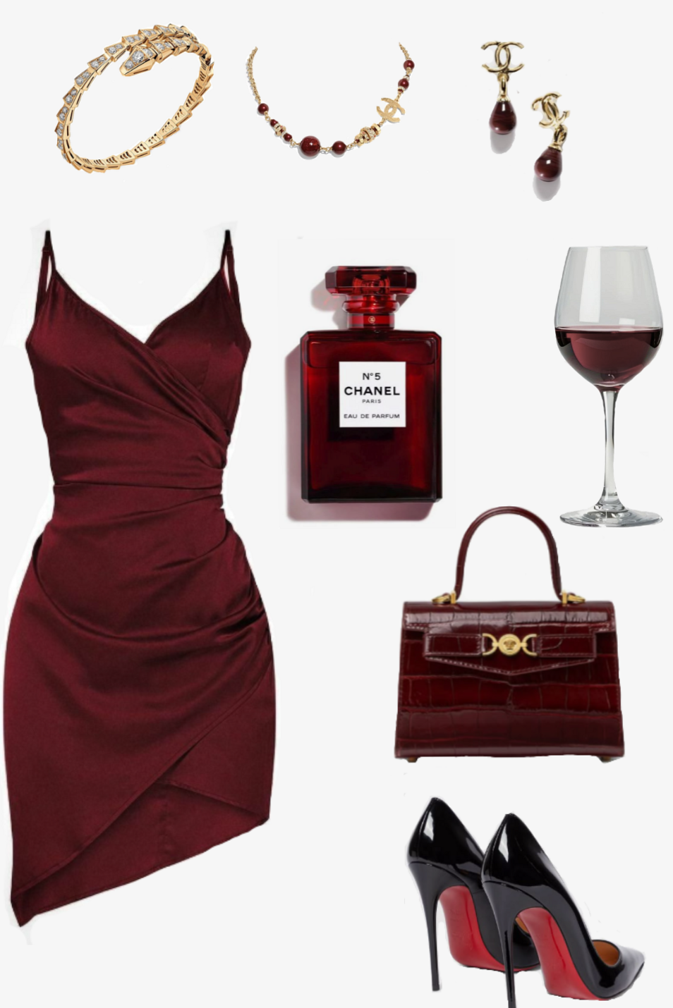 🖼️ 🪄 ⟡ Burgundy Glow: Neon Elegance Meets Vintage Charm 267