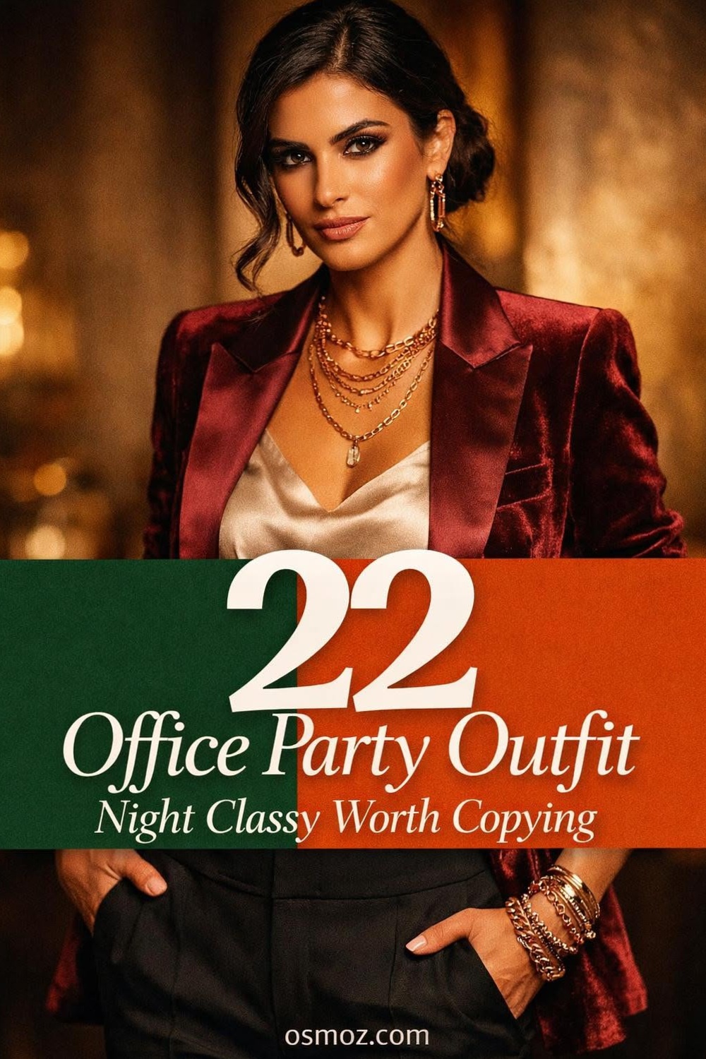 celebration aesthetic goals ✧ Chic Neon Office Party Looks with Vintage Elegance 510