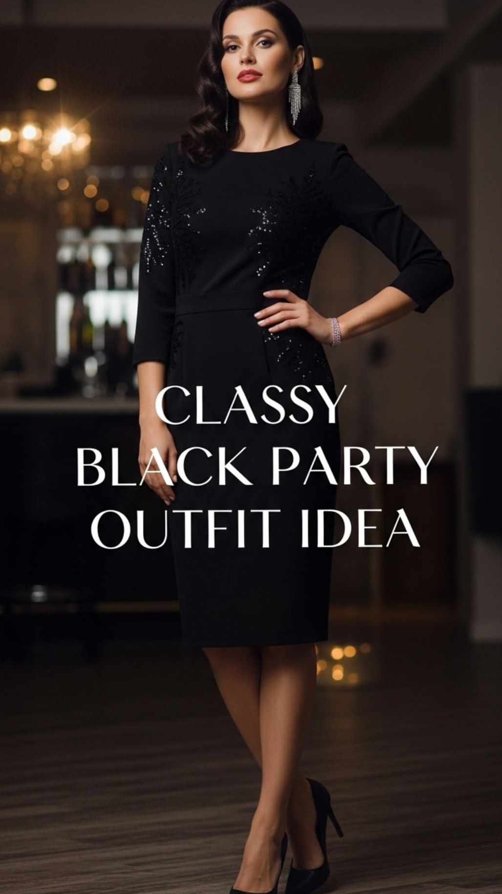 celebration aesthetic goals: 💜 💜 Neon-Edge Vintage Glam: Black Elegance for Nigh 328