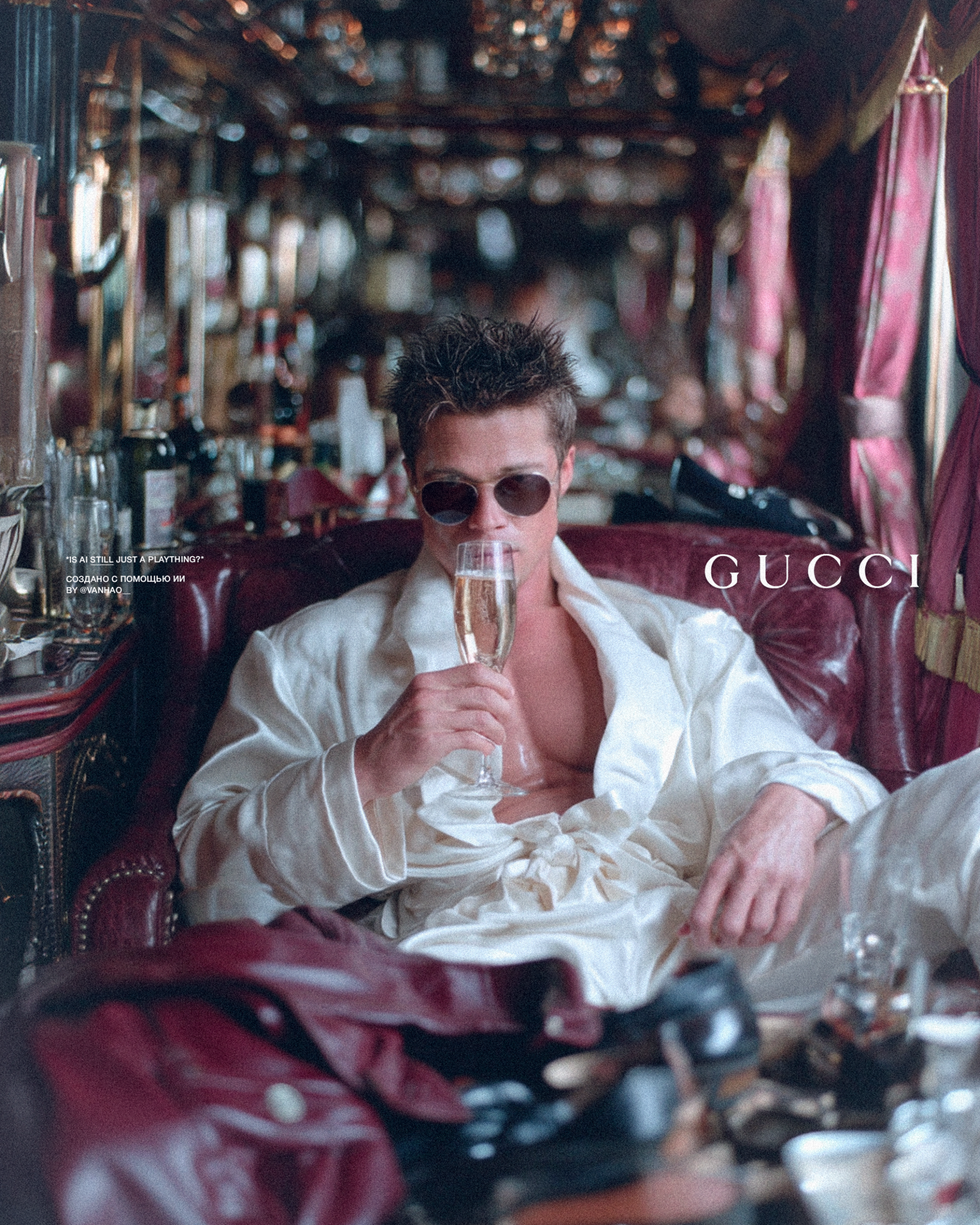 Chaos In Neon Elegance — sapphire evening vibes 🏙️ 718