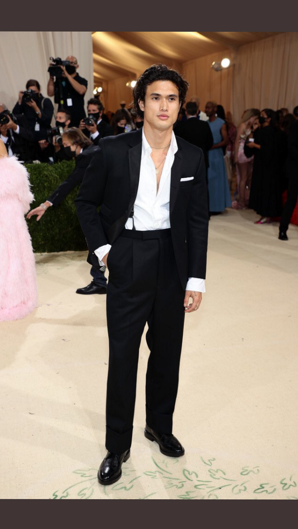🌿 🌵 🍃 | Charles Melton Met Gala Neon Elegance | aesthetic mood booster 861