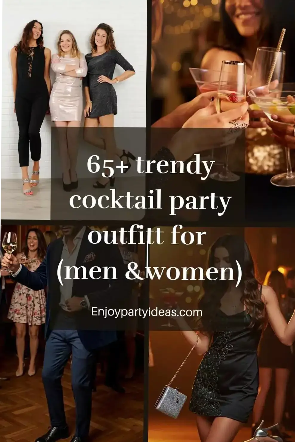 ✦ cheers to celebrations ✦ Cocktail Party Elegance | Neon Glam & Vintage Vibes M 661