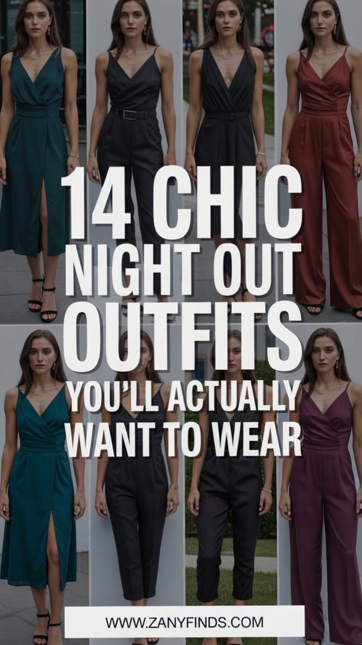 Chic Night Outfits Blending Neon Elegance & Vintage Glam for Unforgettable Momen 772