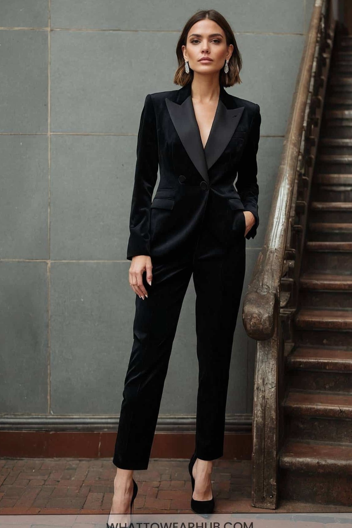 ✈️ Chic Noir: 10 Glam Looks To Command The Night Scene | retro glamour inspirati 213