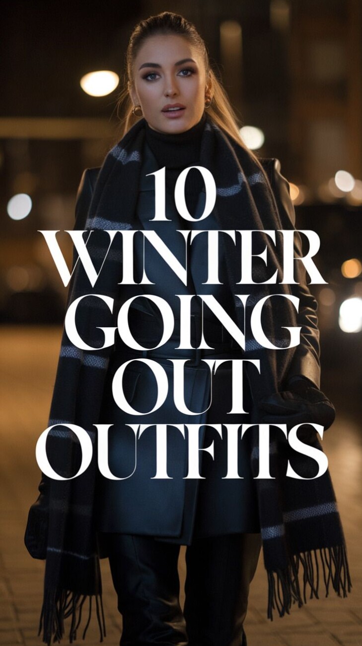 Chic Winter Evenings: 10 Timeless Outfit Concepts for Bold Glamour ⟐ curated aes 521