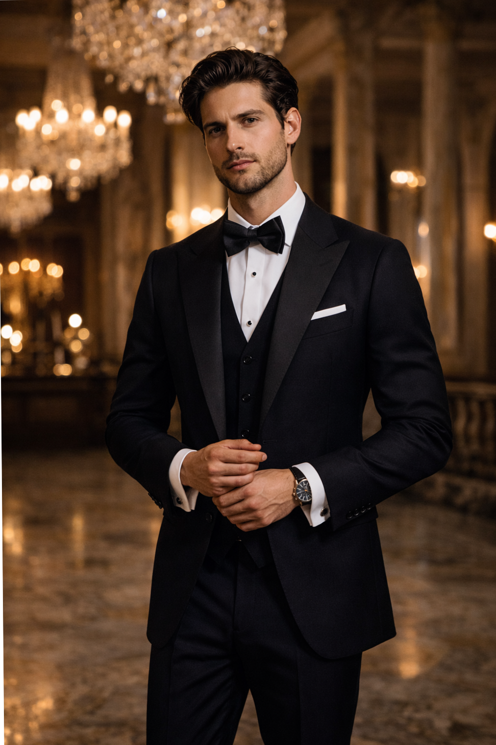classic elegance never fades ✧ Neon-Edged Tuxedo Elegance for Midnight Soirées 👑 462