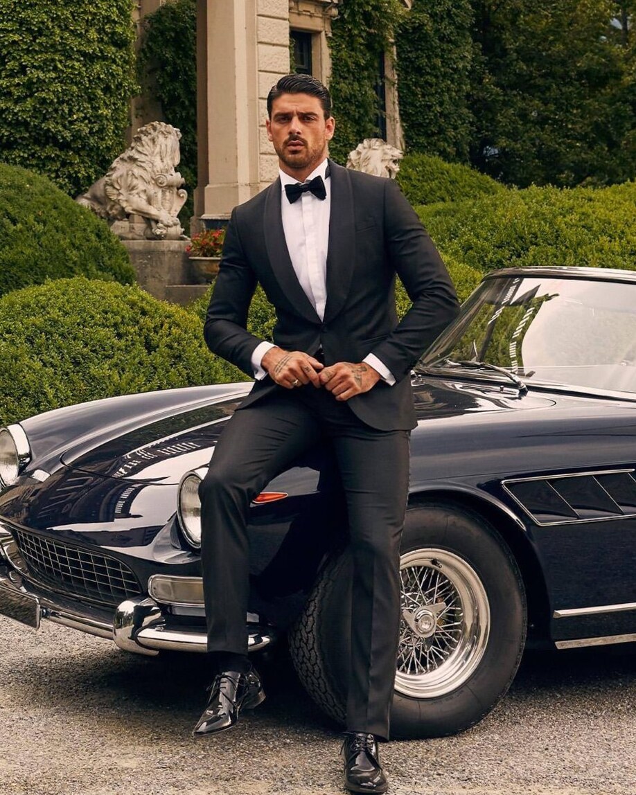 creative chronicles • Neon Vintage Jacket Costume for Bold Men’s Party Aesthetic 234