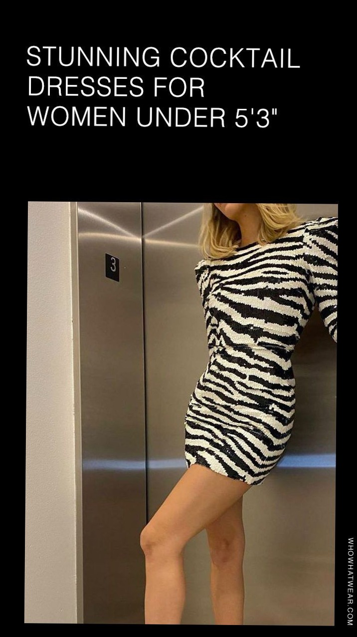 creative corner: 🦋 Chic Cocktail Styles for Petite Frames 114