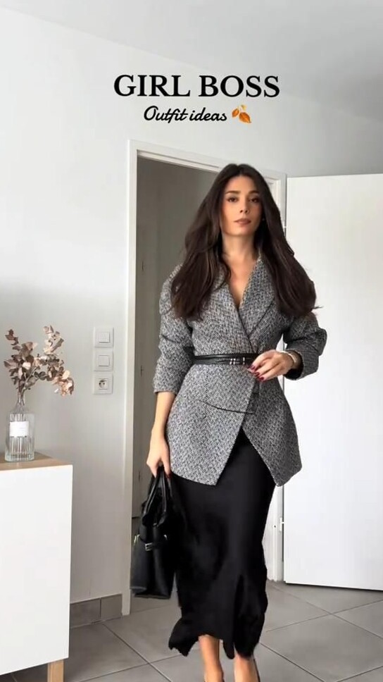 🍸 🎉 creative corner ✦ Neon Elegance Meets Office Edge: Vintage-Inspired Workwear 323