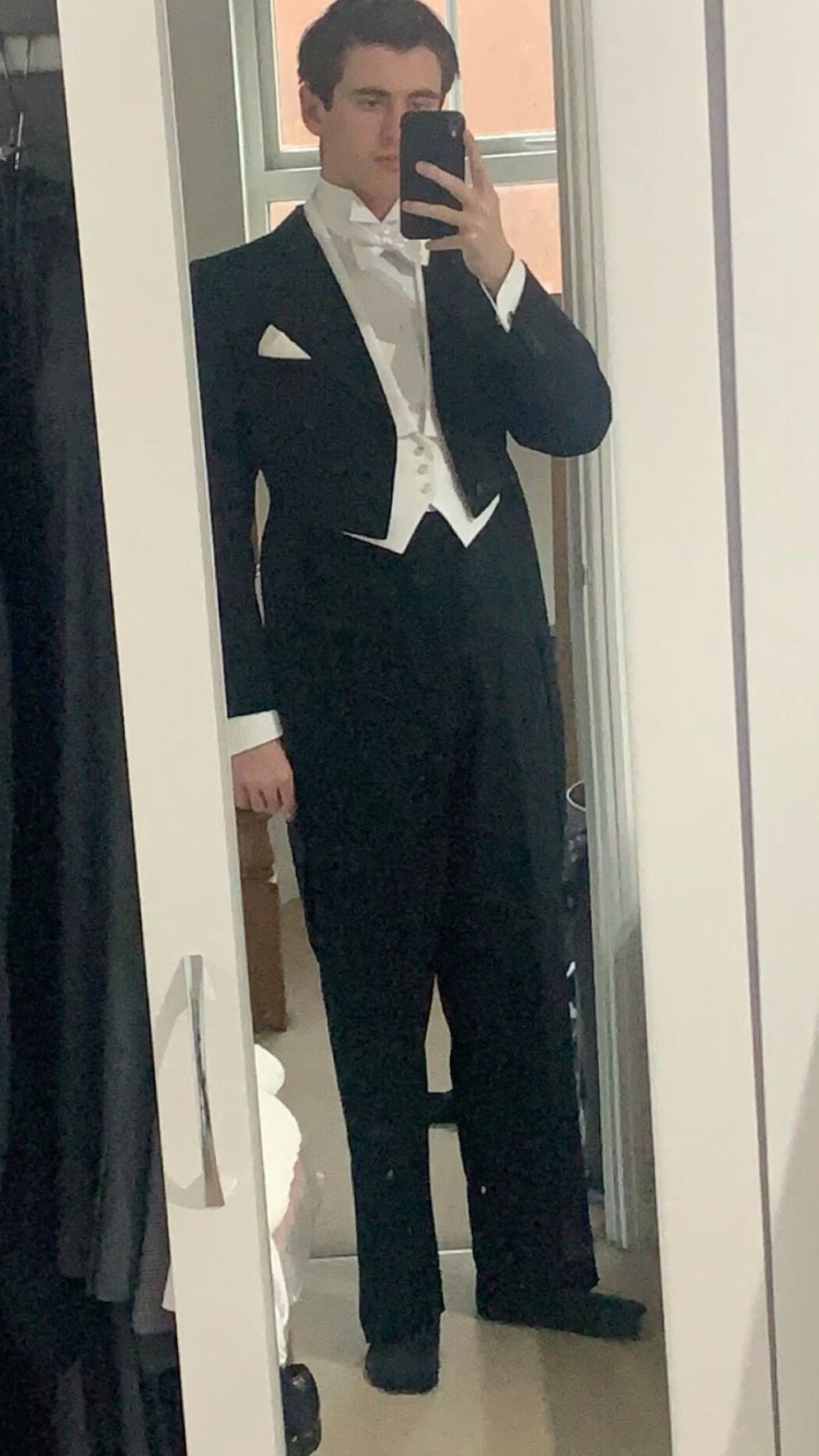 creative corner: Neon Glamour: My White Tie Moment (Hair Chaos Included) 👗 💄 883